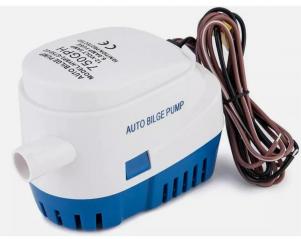 Automatic Submersible small Boat Bilge Pump 12v 750gph Auto with Float Switch 